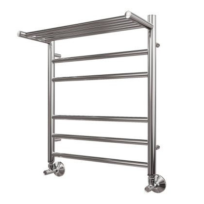 Полотенцесушитель водяной Point Аврора PN10156P П5 500x600 с полкой, хром Полотенцесушитель водяной Point Аврора PN10156P П5 500x600 с полкой, хром