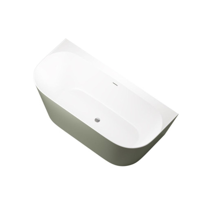 Акриловая ванна Allen Brau Priority 170x78 2.31003.21/CGM белый матовый/цементно-серый, шт Акриловая ванна Allen Brau Priority 170x78 2.31003.21/CGM белый матовый/цементно-серый, шт
