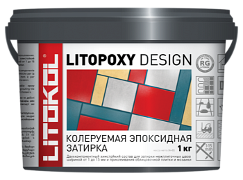 Затирка эпоксидная LITOPOXY DESIGN база под колеровку 1кг Затирка эпоксидная LITOPOXY DESIGN база под колеровку 1кг