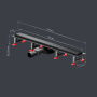 W01SC-U11-070-04BM MasterFlow Трап для душа линейный универс затвор Tile 70см цвет черн мат W01SC-U11-070-04BM MasterFlow Трап для душа линейный универс затвор Tile 70см цвет черн мат