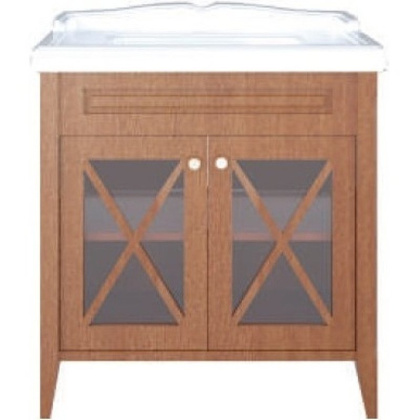 Тумба под раковину Creto Vetra 80, цвет орех