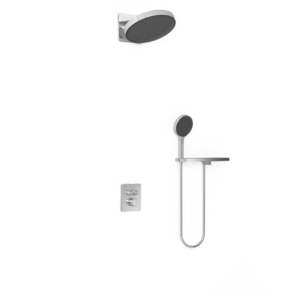 Душевой комплект Inspire VSFW-3I21MT3RCH встраиваемый, термостатический, двухрежимный, хром