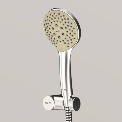 F0119000 Gem душевой набор, шланг 1750 мм,держатель ручного душа, ручной душ 110 мм, 1 функция, Хром