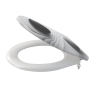 Alcaplast Сидение для унитаза Softclose белое, дзен A604 ZEN Alcaplast Сидение для унитаза Softclose белое, дзен A604 ZEN