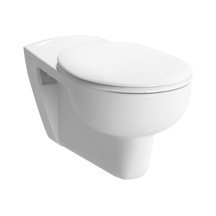 Подвесной безободковый унитаз Conforma с сиденьем для людей с ограниченными возможностями Подвесной безободковый унитаз Conforma с сиденьем для людей с ограниченными возможностями