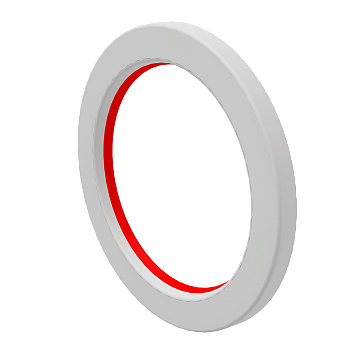 Прокладка состоящая из двух частей 6/4" Прокладка состоящая из двух частей 6/4"