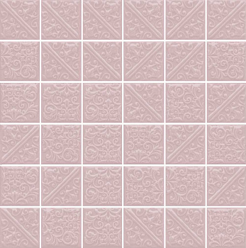 Мозаика 21027 Ла-Виллет розовый светлый 30,1*30,1*6,9(7шт/0,634м2), м2 Мозаика 21027 Ла-Виллет розовый светлый 30,1*30,1*6,9(7шт/0,634м2), м2
