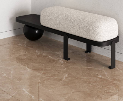 Mramor Chic Beige Керамогранит бежевый 60х60 Полированный