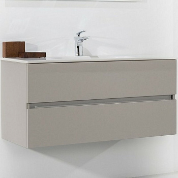 Тумба без раковины Vallessi 100*46cm КАШЕМИР мат. 2 полки 837-100-C mat Boheme