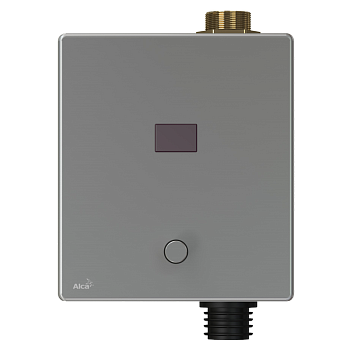 Устройство автоматического смыва для унитаза с возможностью мануального смыва, металл, 6 B (подключение к аккумулятору)