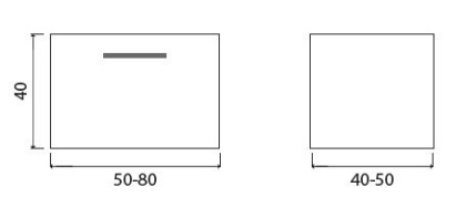 Дополнительный модуль Creto Truffle 1 ящик р-р 50 - 80