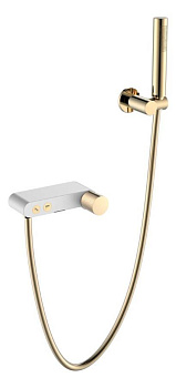 Смеситель STICK для ванны WHITE TOUCH GOLD