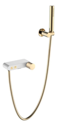 Смеситель STICK для ванны WHITE TOUCH GOLD Смеситель STICK для ванны WHITE TOUCH GOLD