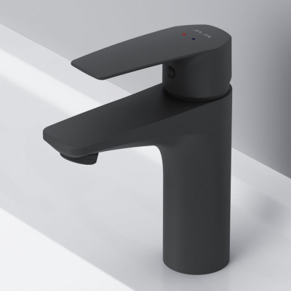 F42990A00 Gem, набор 3в1: Смеситель д/умывальника, Смеситель д/ванны/душа, душевой комплект, Черный, шт.