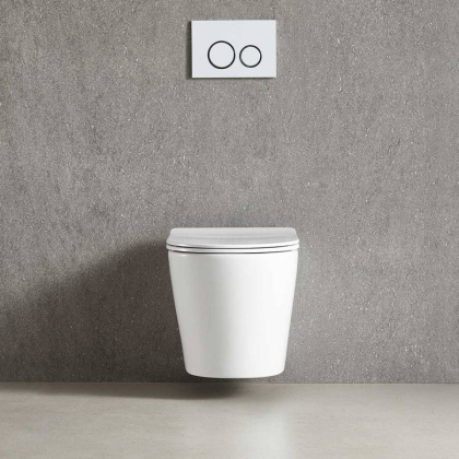 Унитаз подвесной Tornado Piatti VT1-11T безободковы, цвет белый, ультратонкое soft-close сиденье Унитаз подвесной Tornado Piatti VT1-11T безободковы, цвет белый, ультратонкое soft-close сиденье