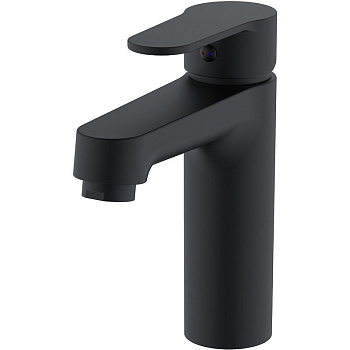 OneLife P07-021b полимерный смеситель для раковины, черный