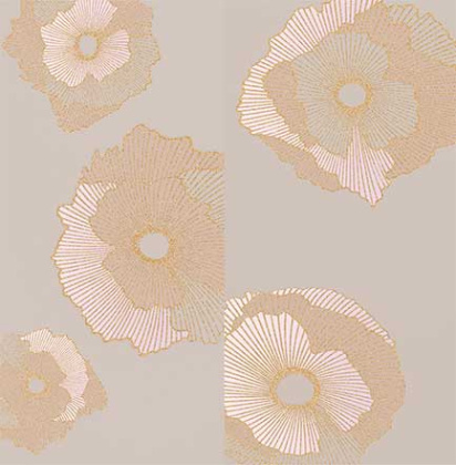 Панно Mono Golden flowers 60х60 (компл. из 2 шт) Панно Mono Golden flowers 60х60 (компл. из 2 шт)