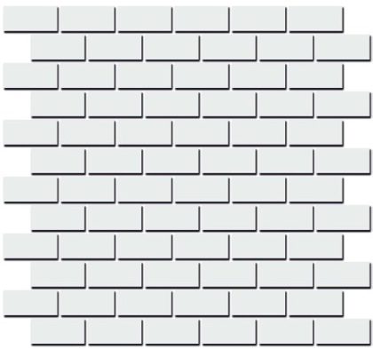 Декор 191\001 Турнон белый матовый мозаичный 32*30*11(уп/5шт), шт Декор 191\001 Турнон белый матовый мозаичный 32*30*11(уп/5шт), шт