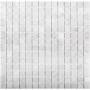 Мозаика, нат. мрамор, WHITE POLISHED 20х20, Classic