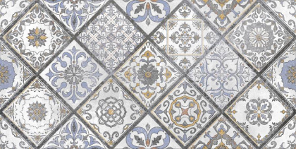 Плитка настенная 18-00-06-3654 Etnis мозаика серый (60см*30см*9мм) (10шт/1,8м2) .,м2