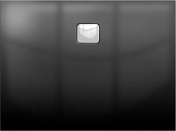 Акриловый душевой поддон Riho Basel 406 120x80 черный глянец, накладка хром DC161600000000S Акриловый душевой поддон Riho Basel 406 120x80 черный глянец, накладка хром DC161600000000S