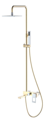 Стойка для душа Q GoldChrome_Комплект Стойка для душа Q GoldChrome_Комплект