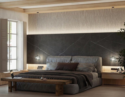 Керамогранит 600180000022 Metropolis Империал Блэк (278см*120см*6мм) (1шт/3,336м2) матовый, м2