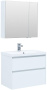 Тумба под раковину Aquanet Гласс 80 белый