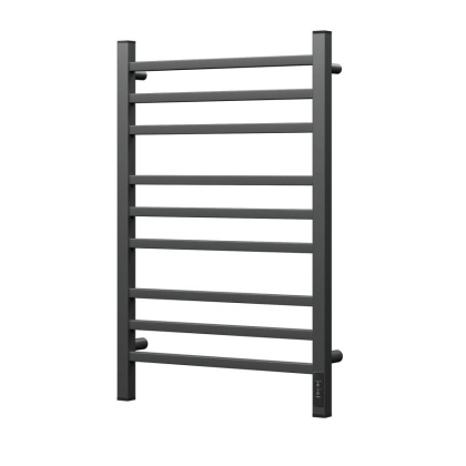 Полотенцесушитель электрический Point Вега PN71858GB П9 500x800, диммер справа, графит блеск Полотенцесушитель электрический Point Вега PN71858GB П9 500x800, диммер справа, графит блеск