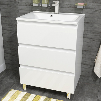 Комплект мебели Bali New 650х450 напольный 3 ящика (ШхГхВ) 648х446х860 Комплект мебели Bali New 650х450 напольный 3 ящика (ШхГхВ) 648х446х860