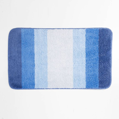 Коврик для ванной комнаты Lopau, 75х45х1 см, синий, BM-1101