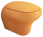 Сиденье с крышкой Fenice, дюропласт, плав.опускание, цвет мандариновый, A0327-021, шт Сиденье с крышкой Fenice, дюропласт, плав.опускание, цвет мандариновый, A0327-021, шт