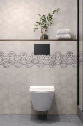 Керамогранит SG1004N Тюрен светлый серый (чип 10,4*12) 31*37*7 (72шт/0,673м2), м2