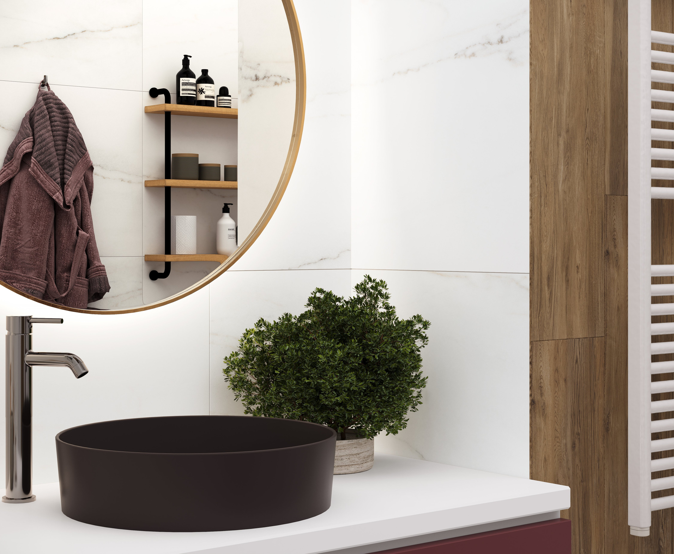 Voyage Blanco Керамогранит белый SG606822R 60х60 полированный