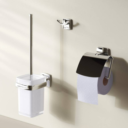 Набор аксессуаров для зоны туалета, хром, AK90T1703W