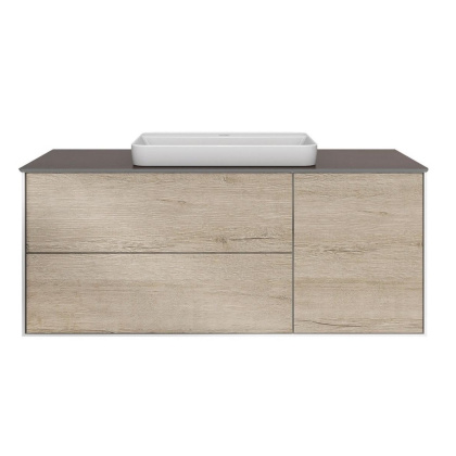 Тумба PLAZA Modern подвесная с ящиками 120, дуб Орегон PLB.M.120.3\OAK.O Тумба PLAZA Modern подвесная с ящиками 120, дуб Орегон PLB.M.120.3\OAK.O