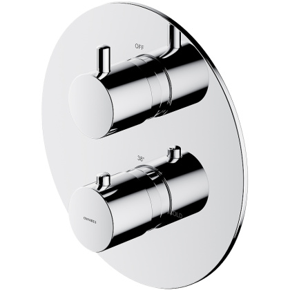 Смеситель термостатический для душа, элемент наружного монтажа OMNIRES Y Y1236ROCR (хром)