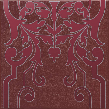 Декор Барберино 2 бордо глянцевый 20x20x0,69 Декор Барберино 2 бордо глянцевый 20x20x0,69