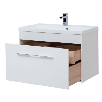 Тумба под раковину Aquanet Августа 90 белый (ручка хром) Тумба под раковину Aquanet Августа 90 белый (ручка хром)