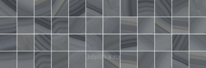 Декор MM60085 Agat мозаичный серый 20*60,шт Декор MM60085 Agat мозаичный серый 20*60,шт