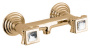 Душевой гарнитур OLIMP-DS-01-Sw Исполнение: Хром, Ручки: Swarovski  Душевой гарнитур OLIMP-DS-01-Sw Исполнение: Хром, Ручки: Swarovski