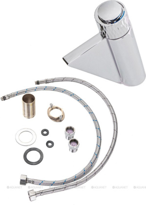 Orange PUSH M01-921cr Смеситель для раковины с кнопочным управлением