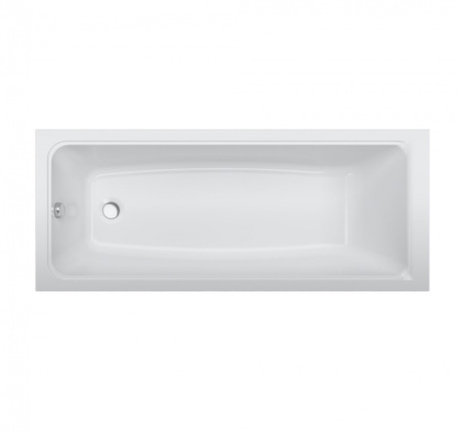Акриловая ванна Gem 150x70 с каркасом и шторкой на борт ванны W90BS-080-140CT Акриловая ванна Gem 150x70 с каркасом и шторкой на борт ванны W90BS-080-140CT