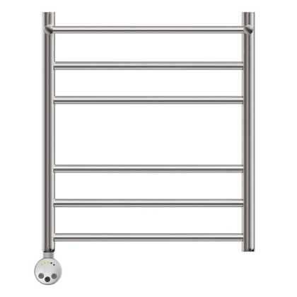 Полотенцесушитель электрический Point Аврора PN10156PE П5 500x600 с полкой левый/правый, хром Полотенцесушитель электрический Point Аврора PN10156PE П5 500x600 с полкой левый/правый, хром