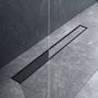 W01SC-U11-070-04BM MasterFlow Трап для душа линейный универс затвор Tile 70см цвет черн мат W01SC-U11-070-04BM MasterFlow Трап для душа линейный универс затвор Tile 70см цвет черн мат