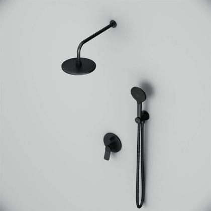 FP85A1RH22 X-Joy Touch Reel, набор: Нажимной Смеситель д/в/душа, верхний душ 220 мм, держатель д/верхн.д FP85A1RH22 X-Joy Touch Reel, набор: Нажимной Смеситель д/в/душа, верхний душ 220 мм, держатель д/верхн.д