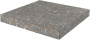 Терраццо коричневый обрезной 60x60x0,9