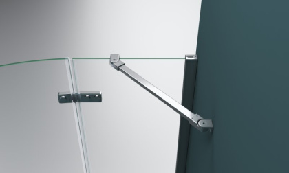 Душевой уголок BelBagno KRAFT-R-2-90-C-Cr