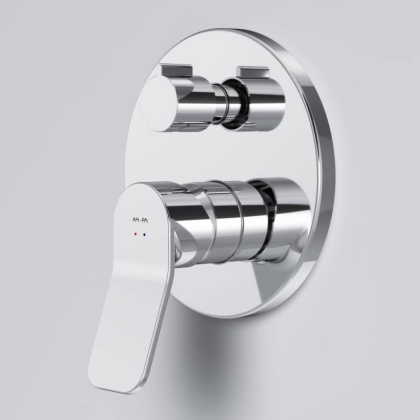 F85A55000 X-Joy Смеситель встроенный на 3 потребителя, хром