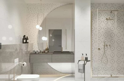 GT123VG Плитка облицовочная Siluet GT Бел. 50*25 _орнамент 1 \74,25